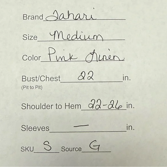 Tahari 100% Linen Pink Split Neck Short Sleeve Top M Summer Lightweight Blouse - Picture 7 of 7